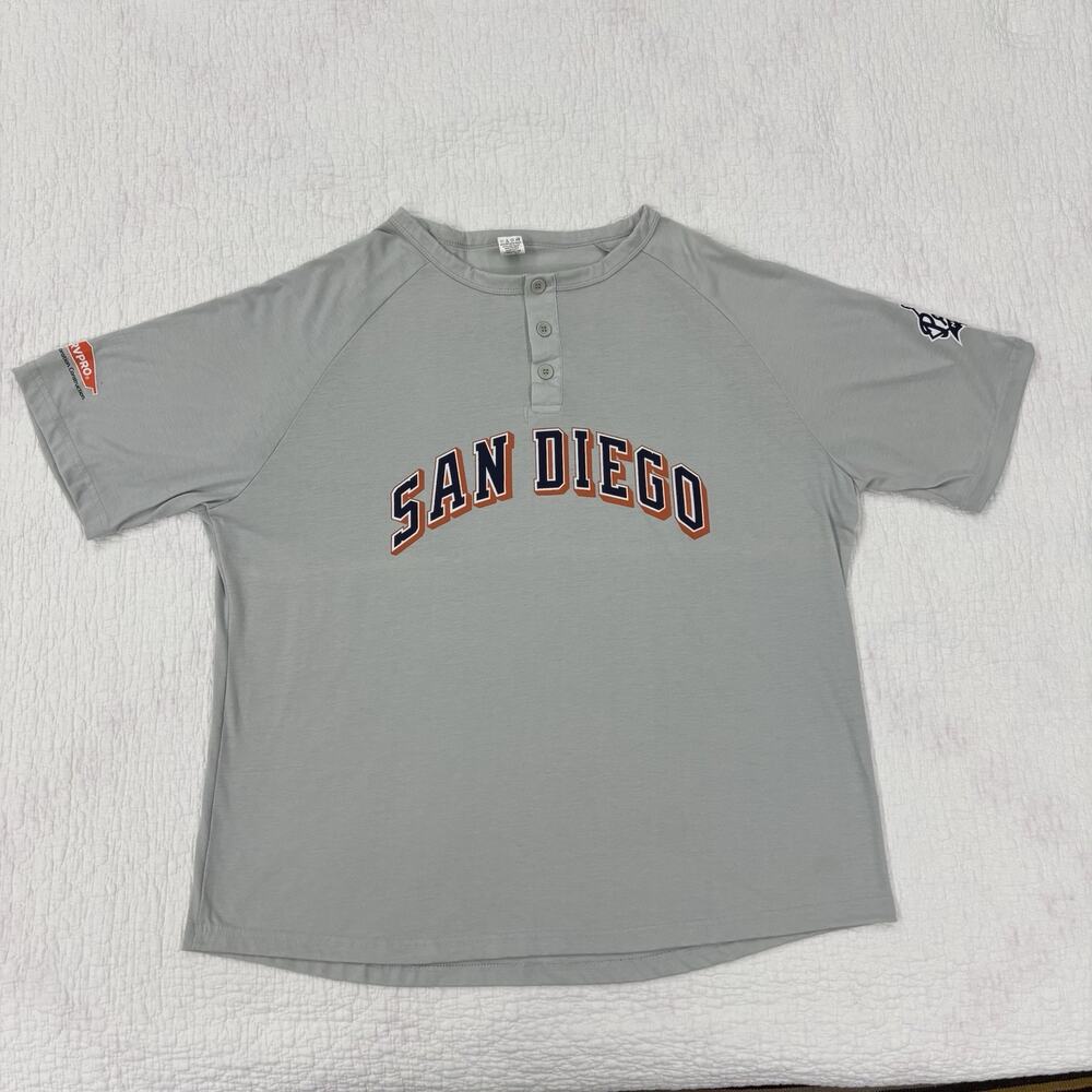 San Diego Padres Jersey Mens MLB Baseball Tony Gwynn 90s SGA Shirt size XXL